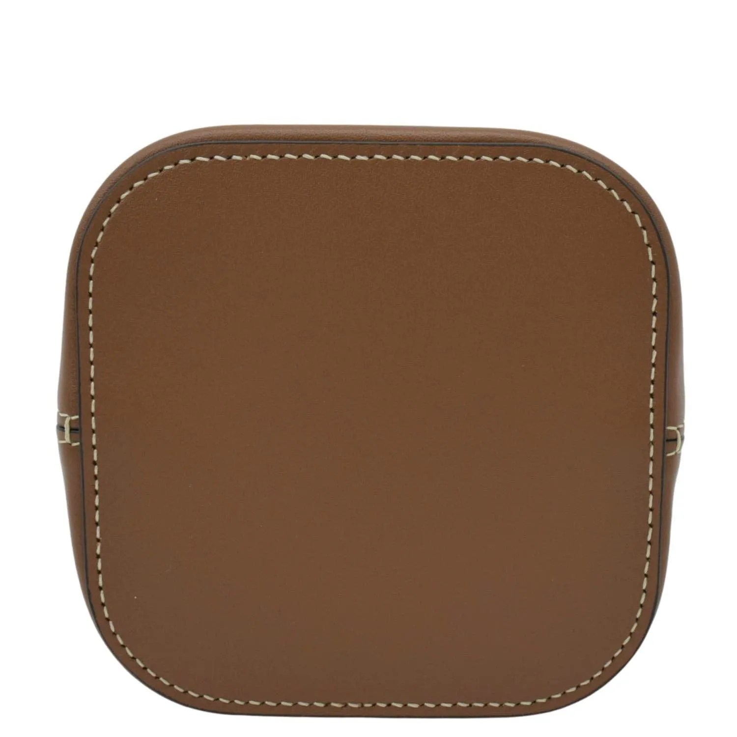 CELINE Small Box Cuir Triomphe Leather Crossbody Bag Tan