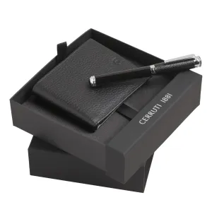 CERRUTI 1881 NPRW030-Set CERRUTI 1881 (rollerball pen & wallet)