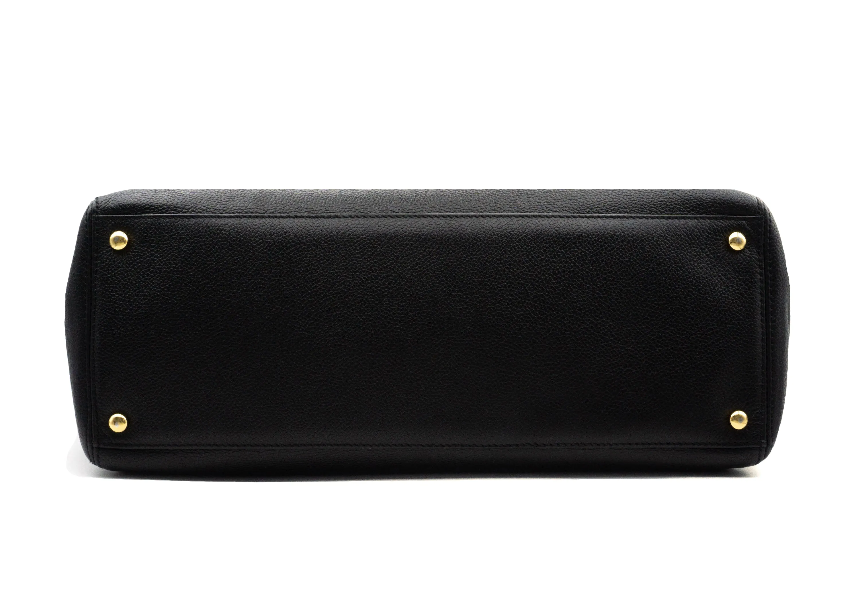 Chanel Black Executive Cerf Tote