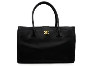 Chanel Black Executive Cerf Tote