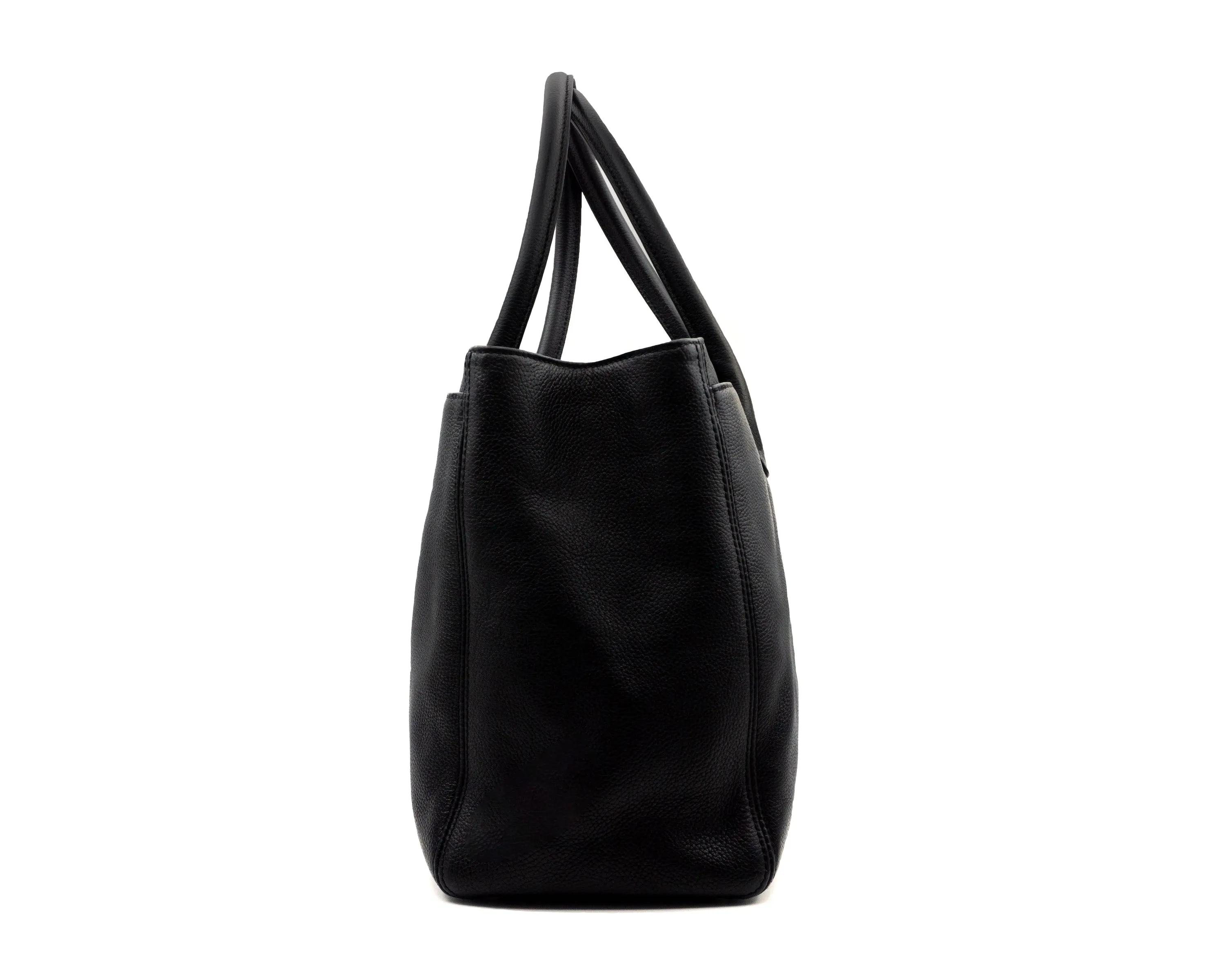 Chanel Black Executive Cerf Tote