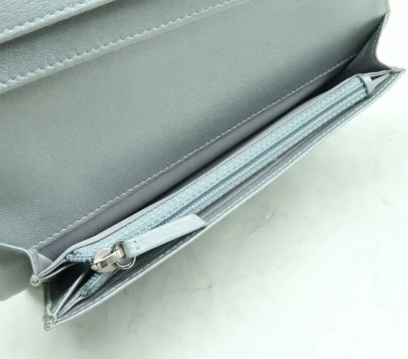 CHANEL Black Leather Wallet