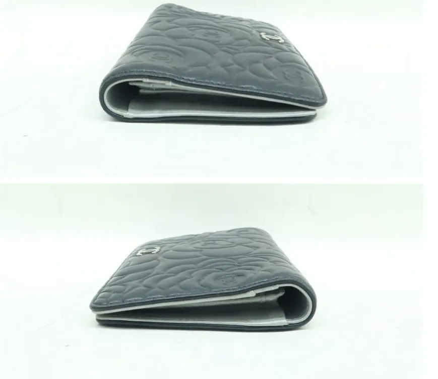 CHANEL Black Leather Wallet
