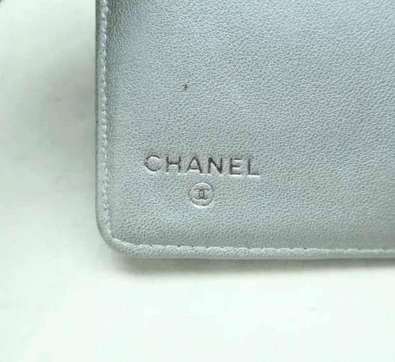 CHANEL Black Leather Wallet