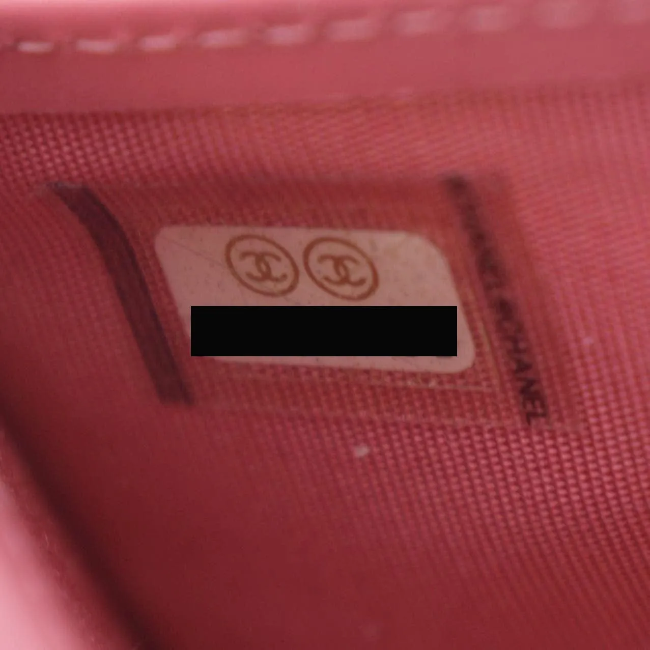 CHANEL Timeless CC Flap Caviar Leather Wallet Pink