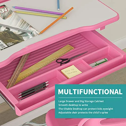 Children's Desk and Chair Set