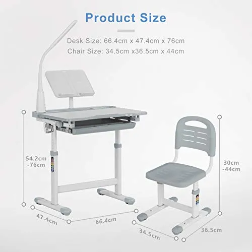 Children's Desk and Chair Set