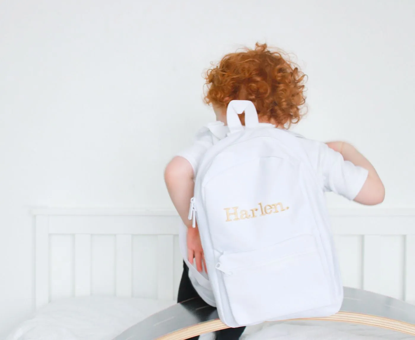 Children's Embroidered Name Backpack