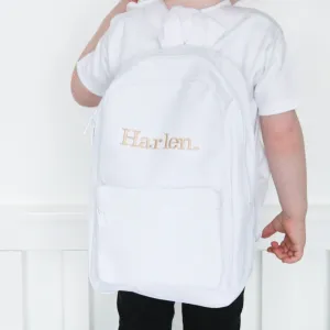 Children's Embroidered Name Backpack