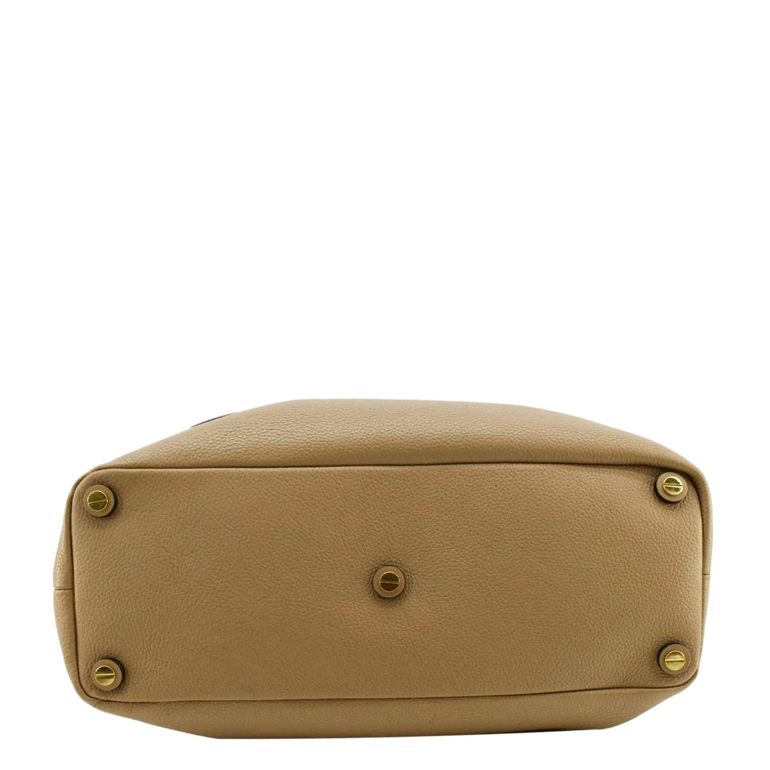 CHLOE Daria Medium Calfskin Leather Shoulder Bag Brown