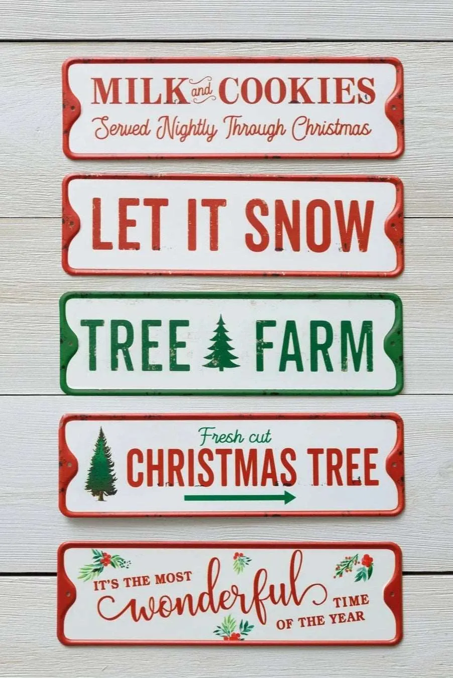 Christmas Street Sign