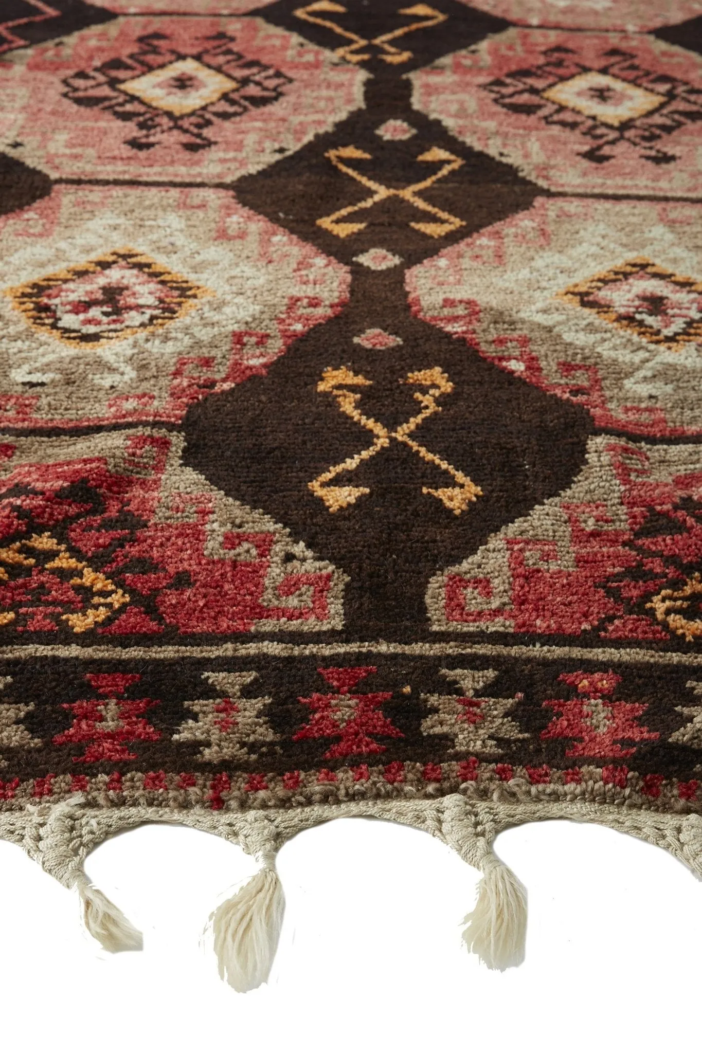 'Cider' Large Turkish Area Rug - 4'9'' x 10'4''