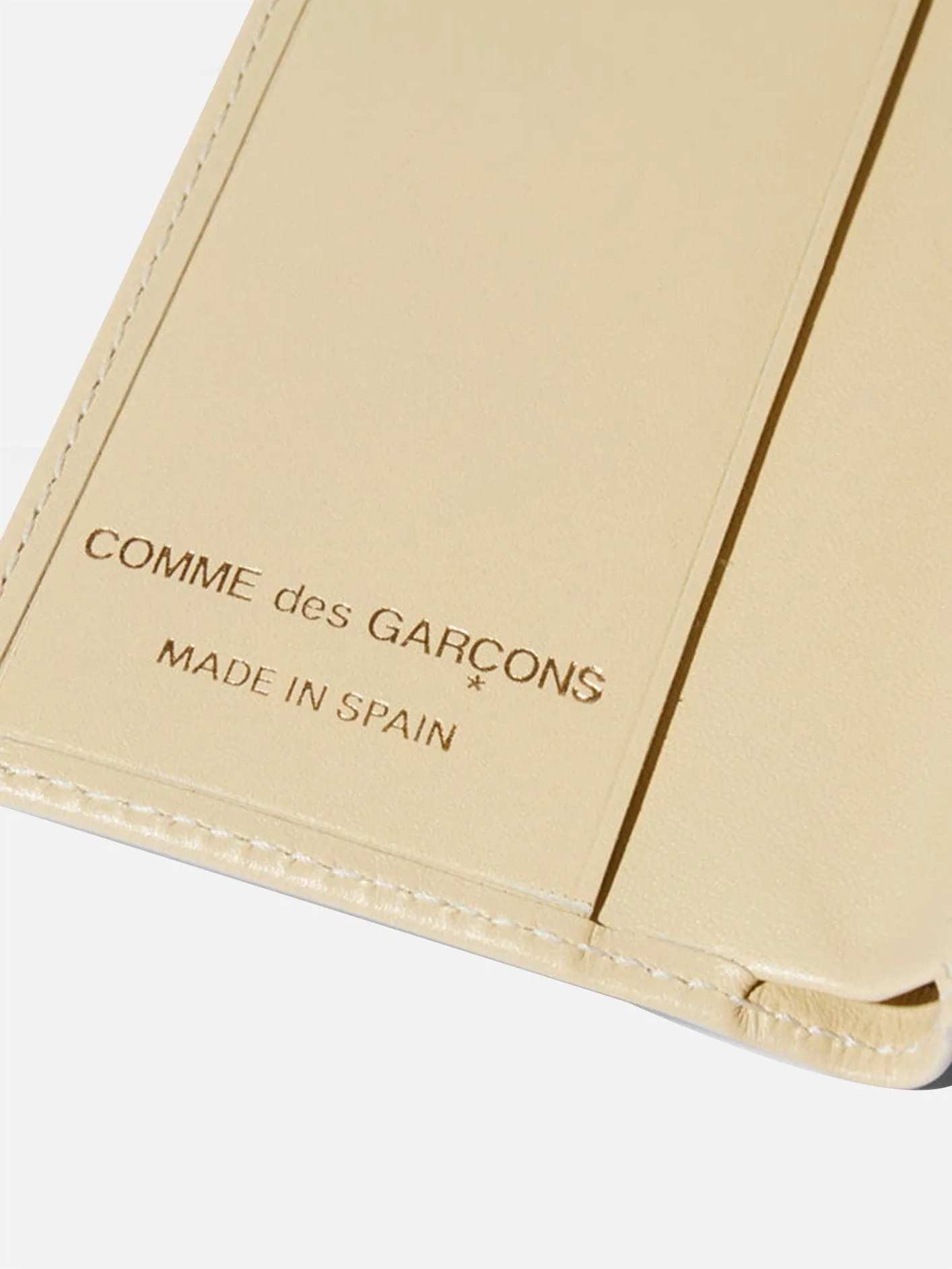 Classic No Zip Wallet - Ecru