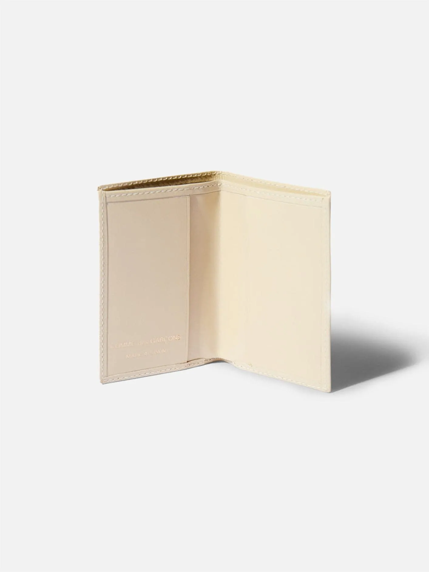 Classic No Zip Wallet - Ecru