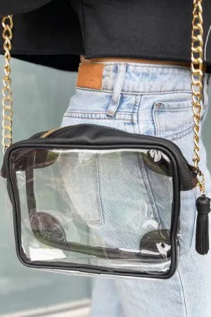 Clear Rectangle Crossbody