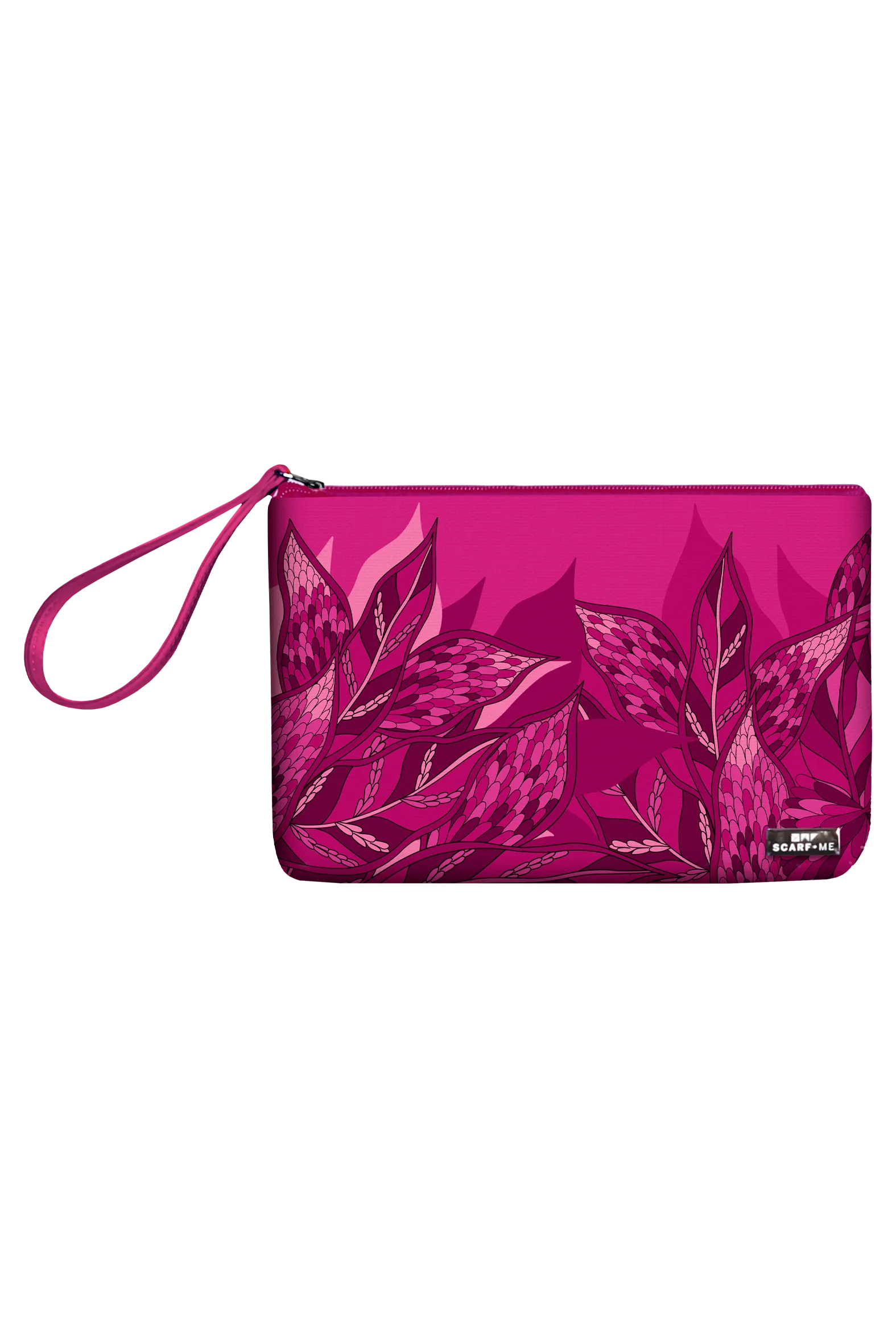 Clutch transversal Ramos de Púrpura pink