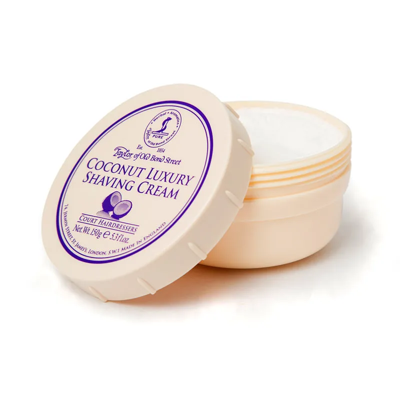 COCONUT LUXURY SHAVING CREAM BOWL