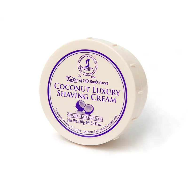 COCONUT LUXURY SHAVING CREAM BOWL