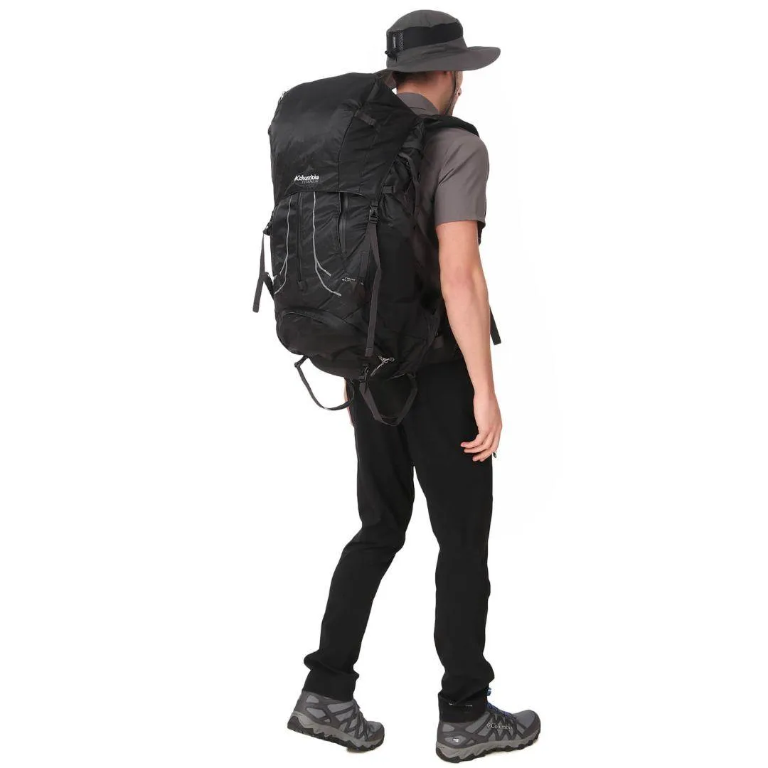 Columbia Unisex Black Trail Elite 55L Backpack