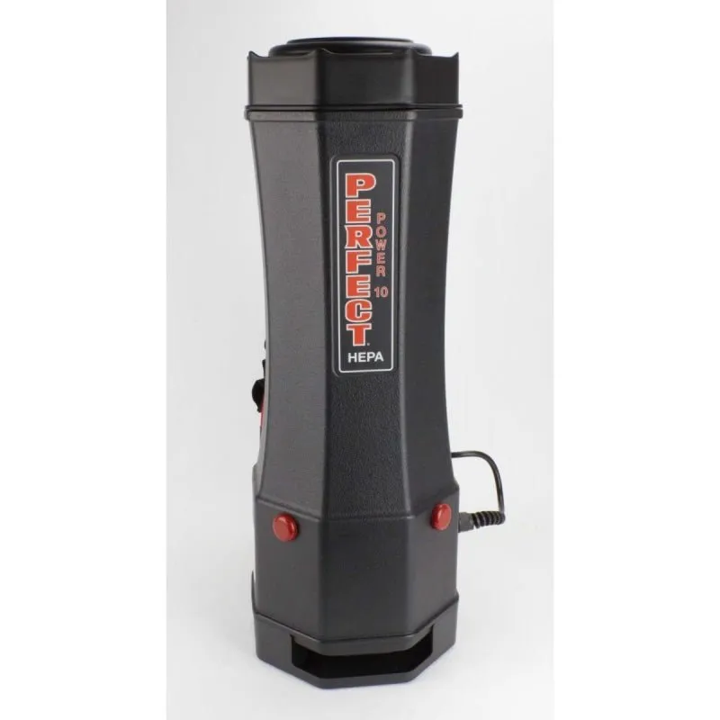 Commercial 2.4 Gallon Backpack Vacuum with HEPA Filtration and Electric Outlet