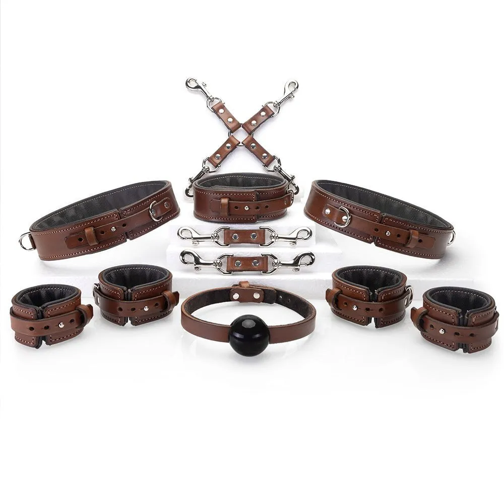 Complete Quick-Release Padded BDSM Set [Slim]