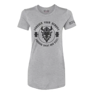 CONQUER - WOMEN'S LONG SLIM FIT TEE - 3 Colors