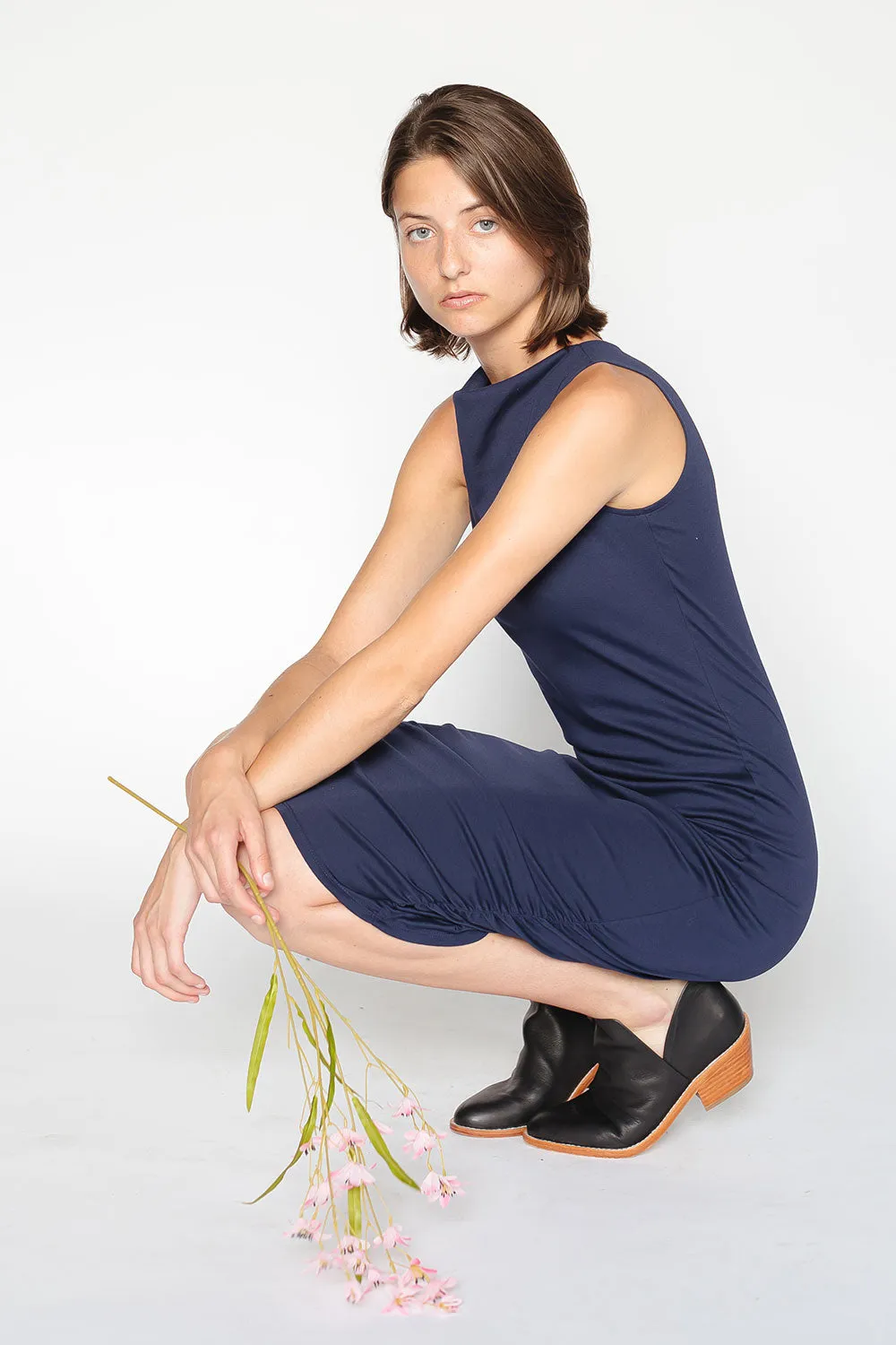 Contour Dress - Navy (US 4, 6)