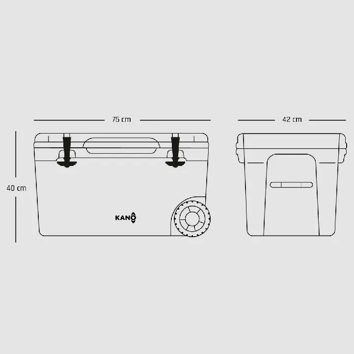 Cooler Grey 55QT
