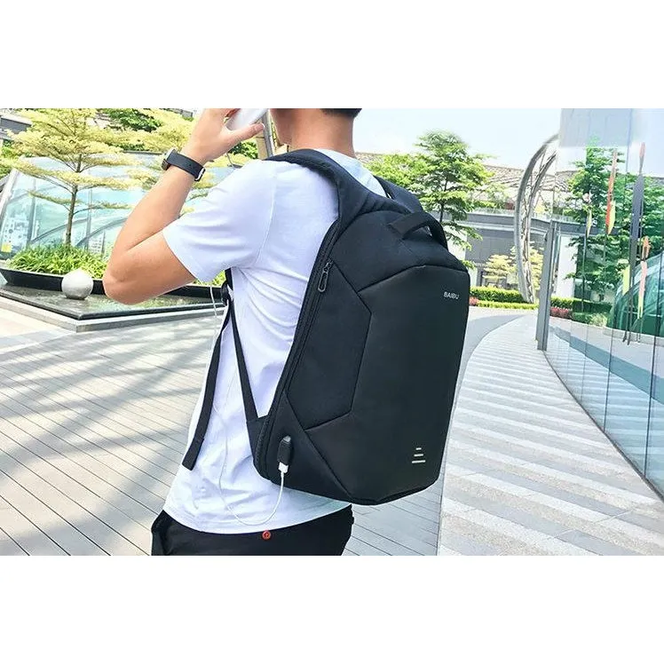 Copy of Backpack USB Charging & Anti-Theft<br>Vegan Leather
