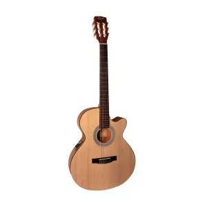 Cort CEC1-NAT Classical Guitar w/Bag, Natural