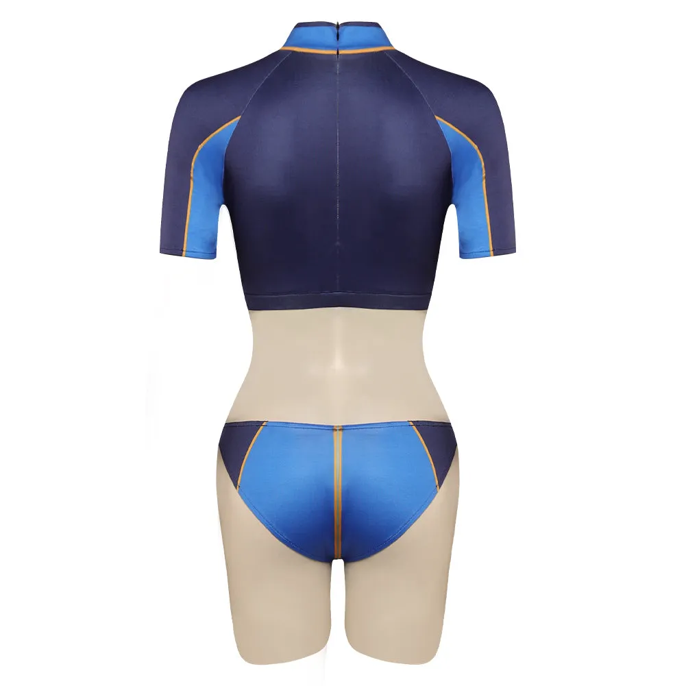 Cosplay Costume Outfits Halloween Carnival Party Disguise Suit Street Fighter-Chun-Li