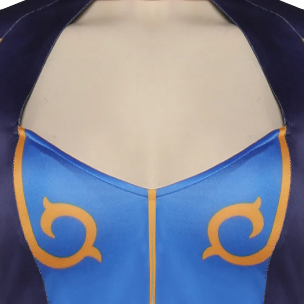 Cosplay Costume Outfits Halloween Carnival Party Disguise Suit Street Fighter-Chun-Li