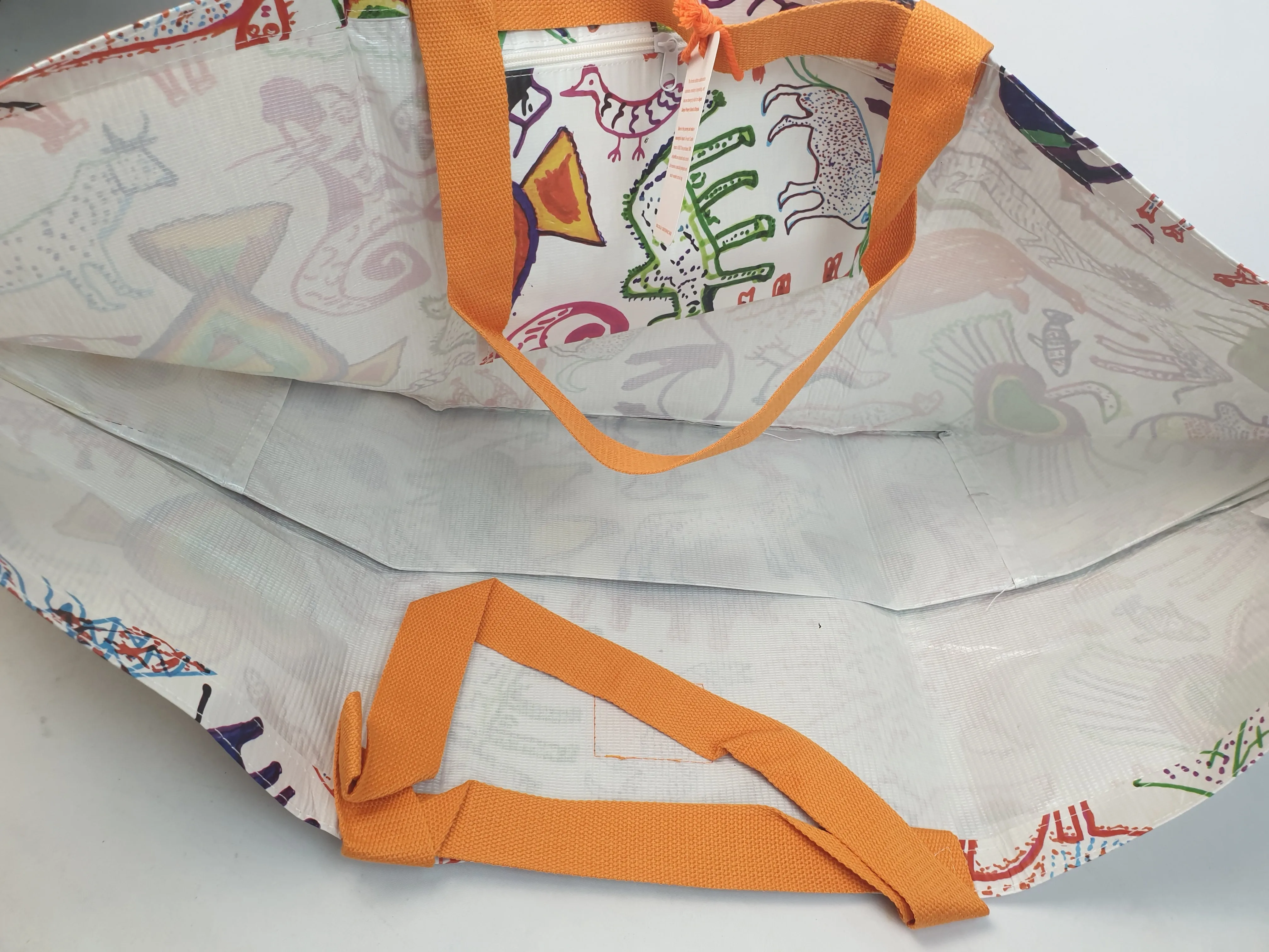 Create/impact   Obus large animal print tote / shopper bag