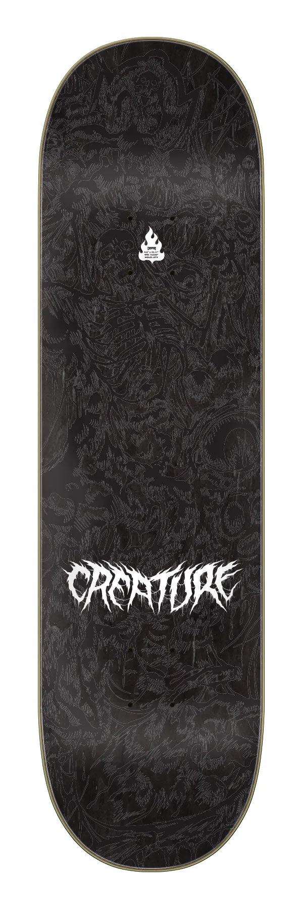 Creature Baekkel Graveyard Pro 8.6" Skateboard Deck