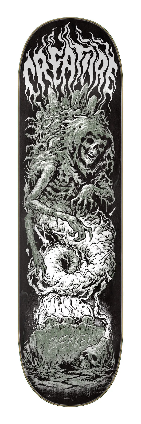 Creature Baekkel Graveyard Pro 8.6" Skateboard Deck
