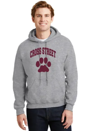 Cross Street Adult and Youth Hooded Sweatshirt