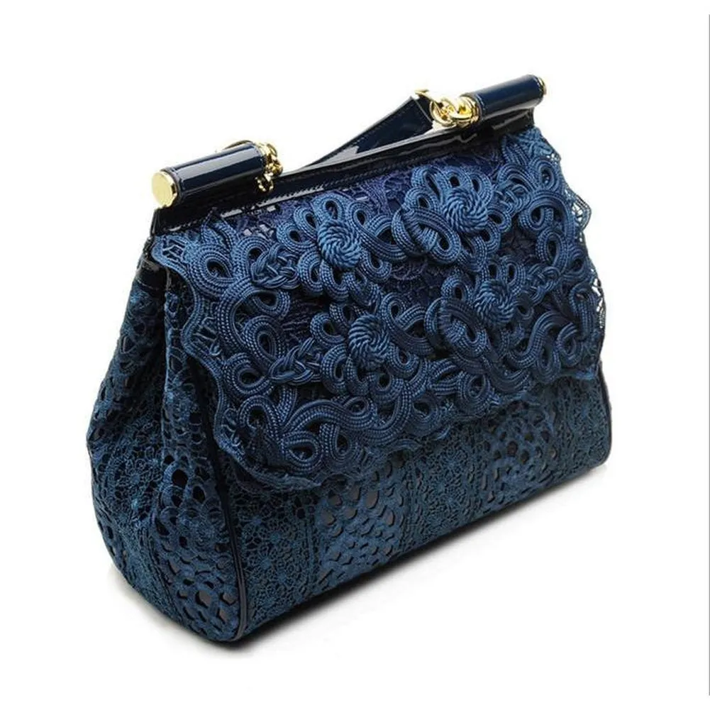 Crossbody / Shoulder Bag  <br>Genuine-Leather