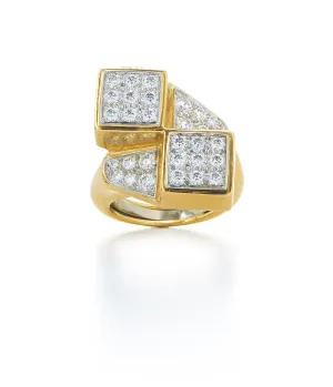 Crossover Cubist Ring