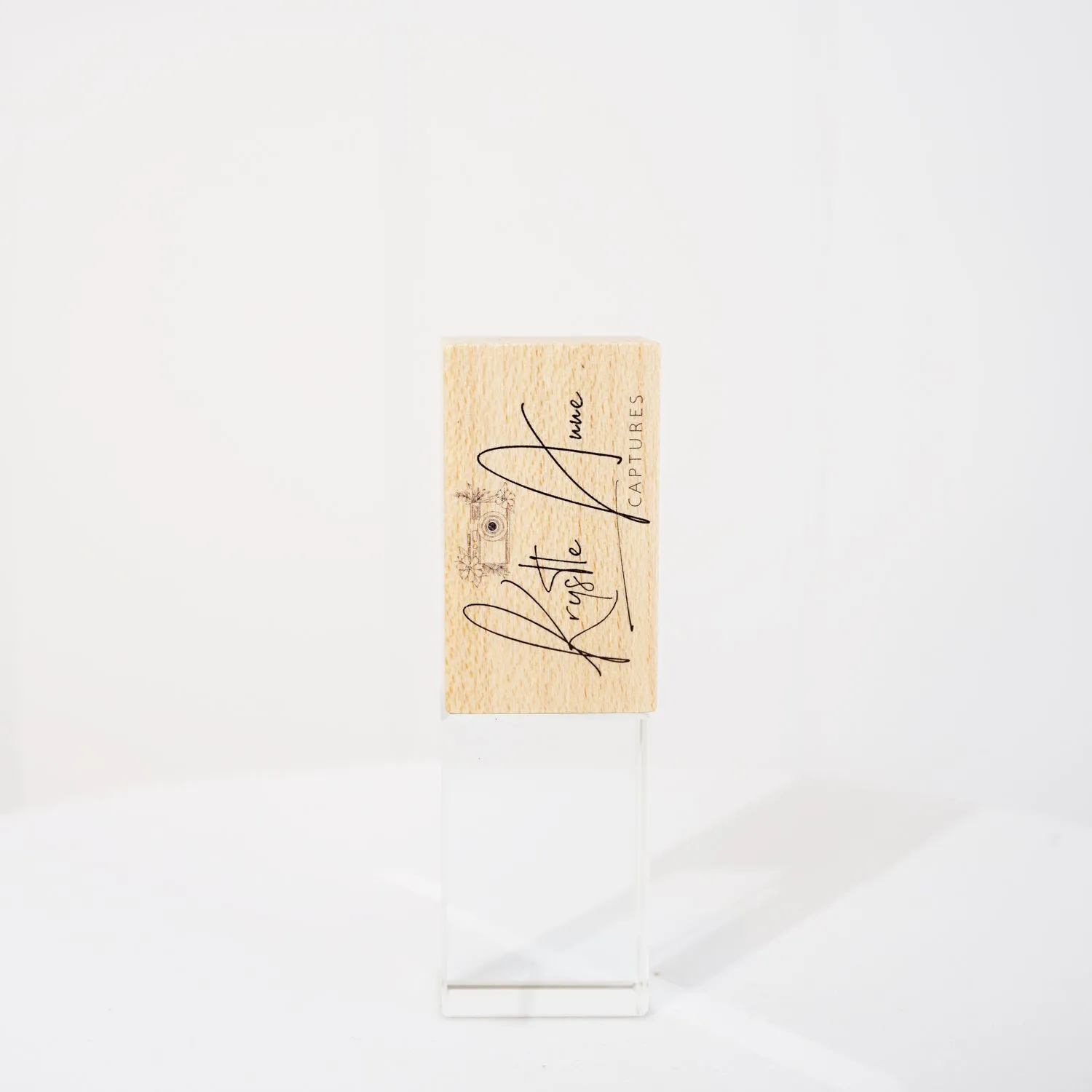 Crystal and Wood USB - Printed