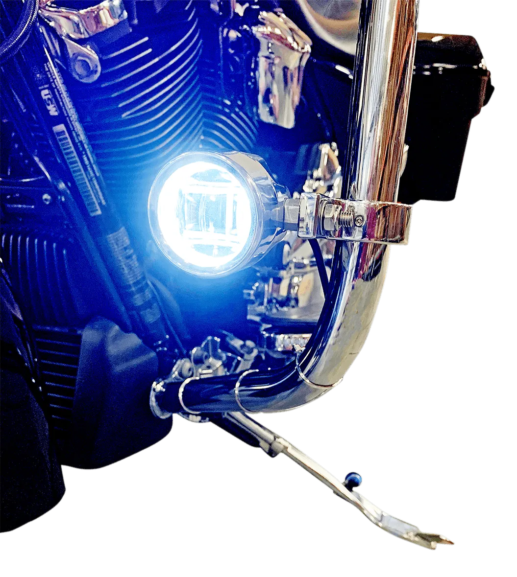 Custom Dynamics PB-FOG-SS8-B LED Halo Fog Lights - Black
