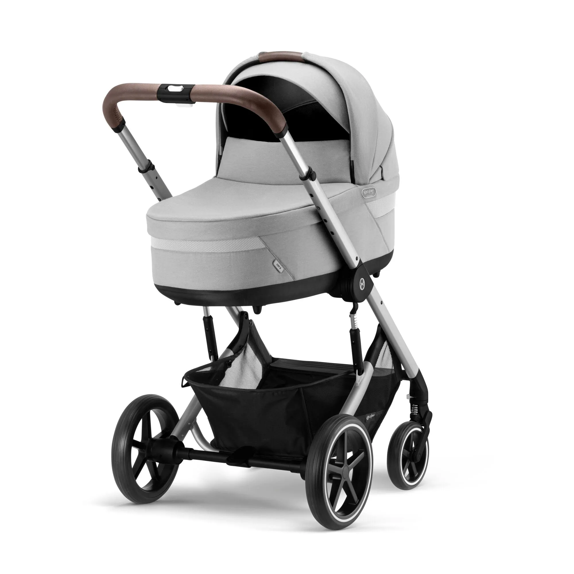 Cybex Balios S Lux Bundle with Cloud G Car Seat & Base - Stone Grey