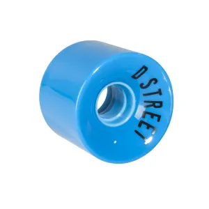 D Street - 59 Cent Skateboard Wheels 59mm 78A - Blue