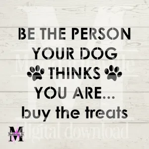 D0023 BE THE PERSON... Digital Download