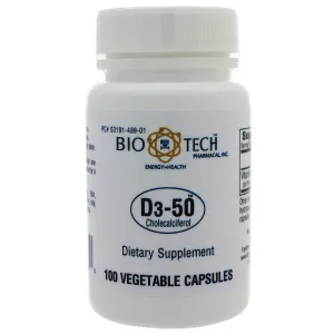 D3-50 50,000IU V-Caps