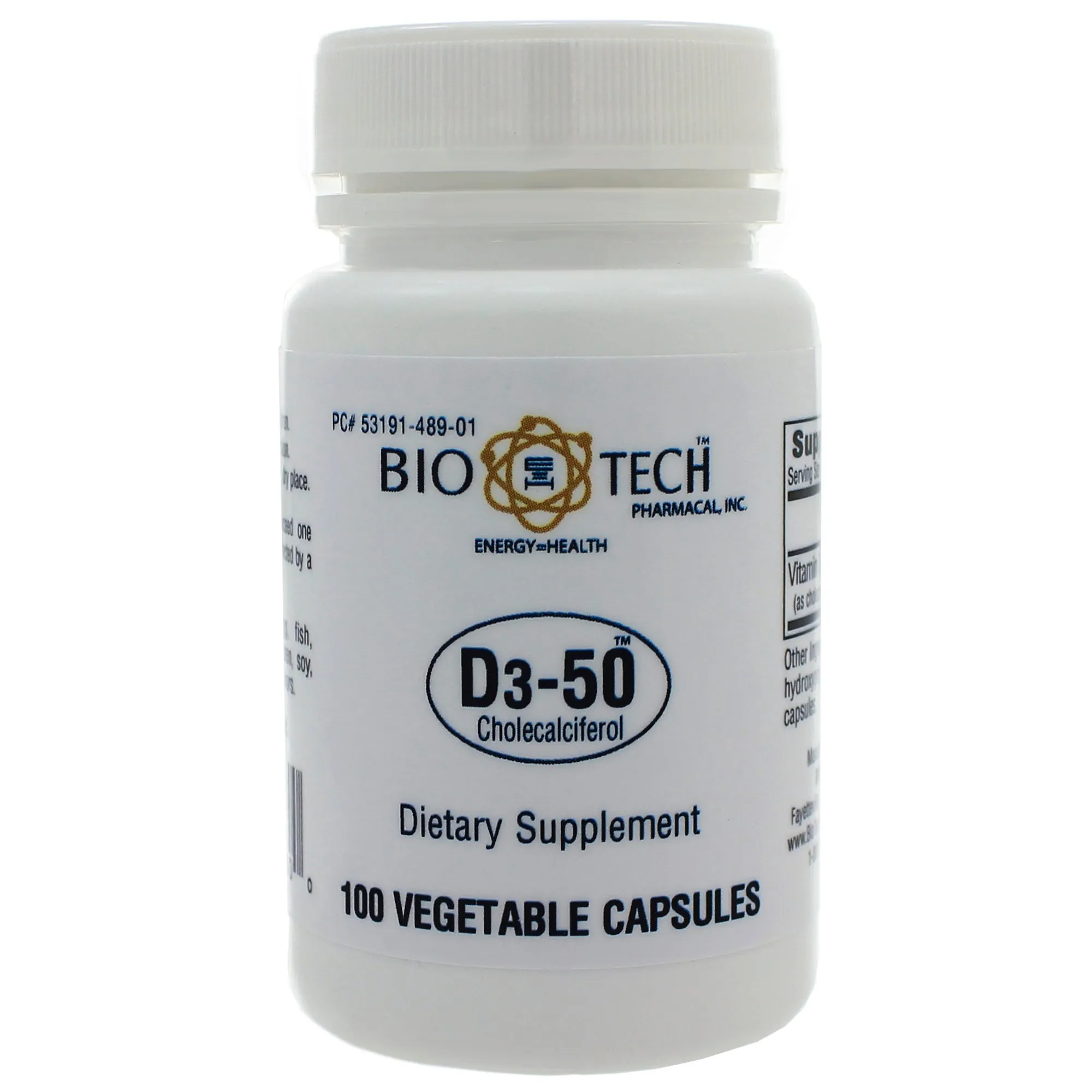 D3-50 50,000IU V-Caps