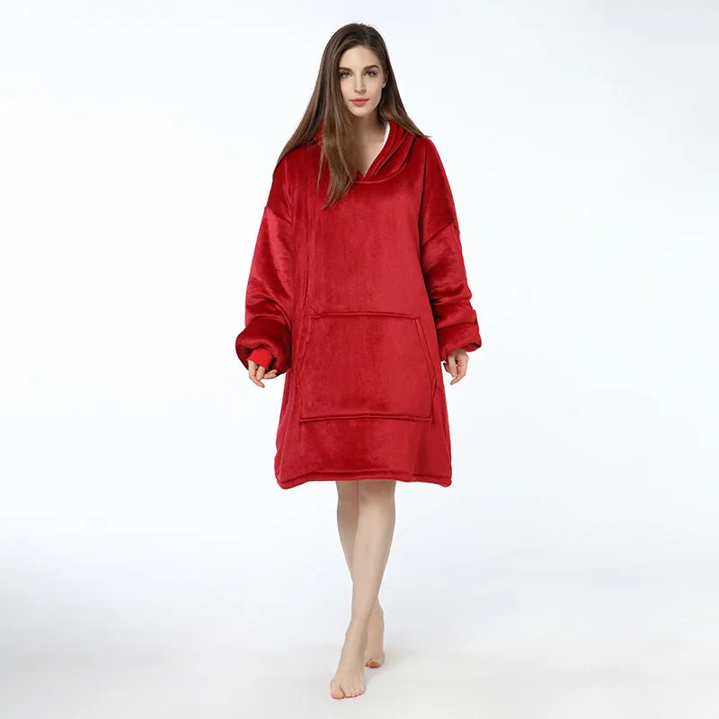 DAG Gear Oversized Fleece Hoodie Blanket
