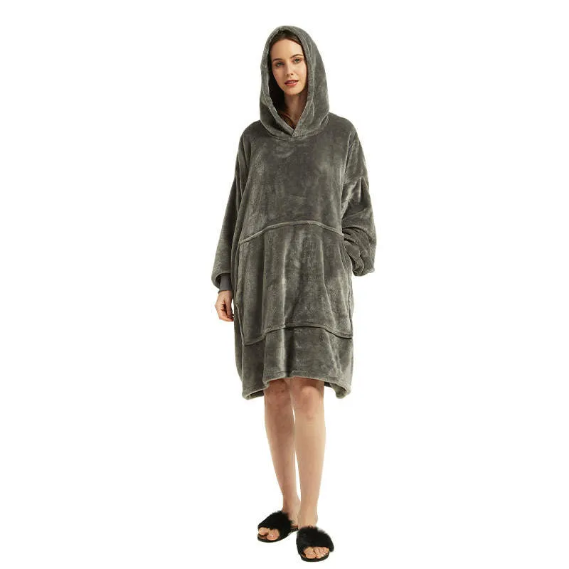 DAG Gear Oversized Fleece Hoodie Blanket