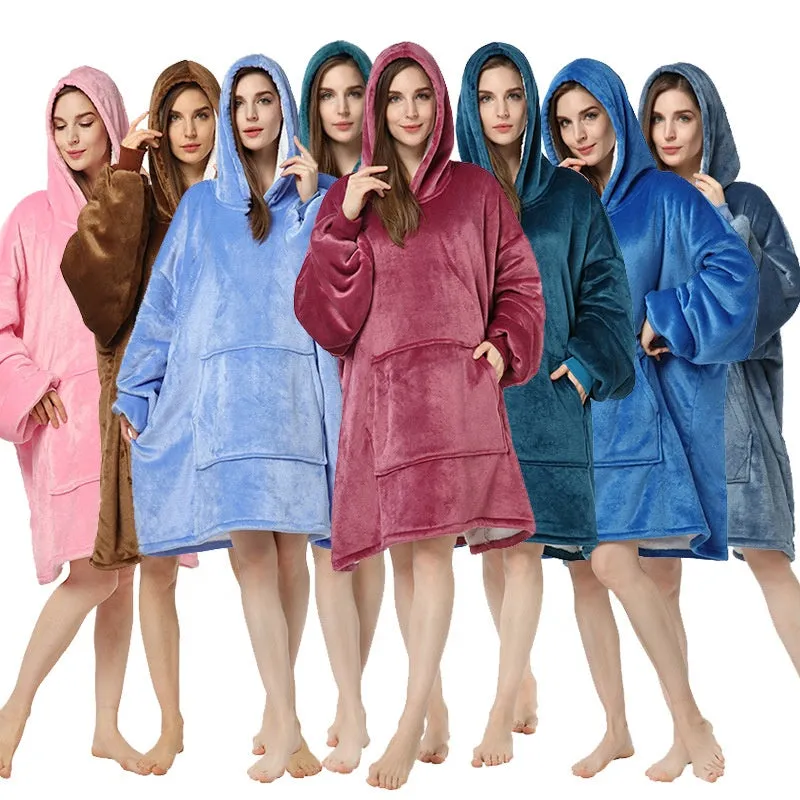 DAG Gear Oversized Fleece Hoodie Blanket