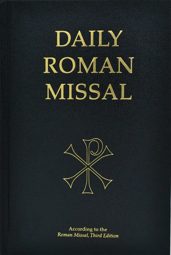 Daily Roman Missal, 7th Ed., Standard Print (Hardcover, Black)