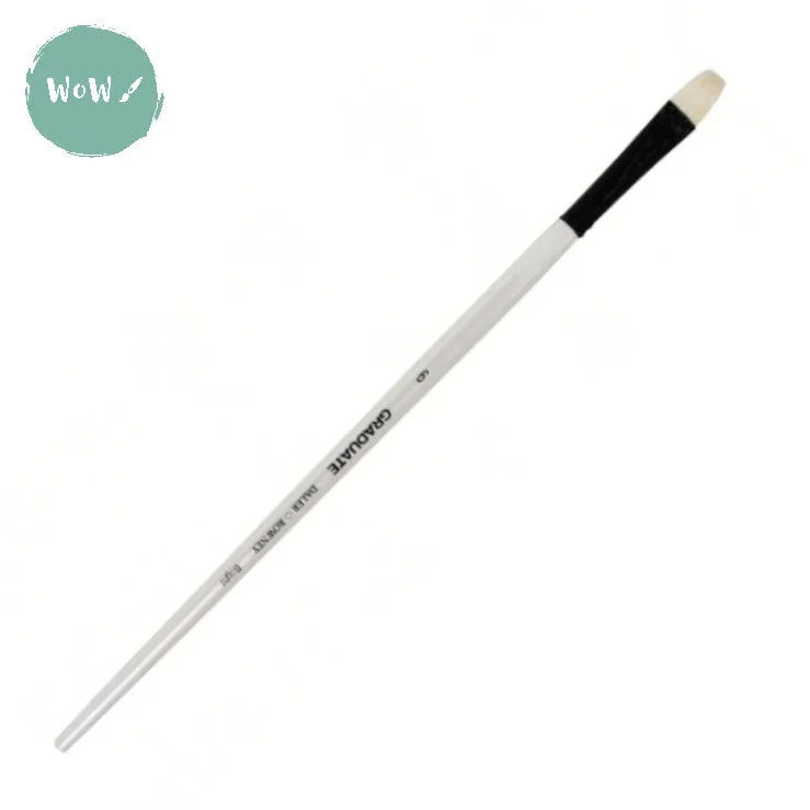 Daler Rowney Graduate Brush Bristle-  BRIGHT 6 Long handle